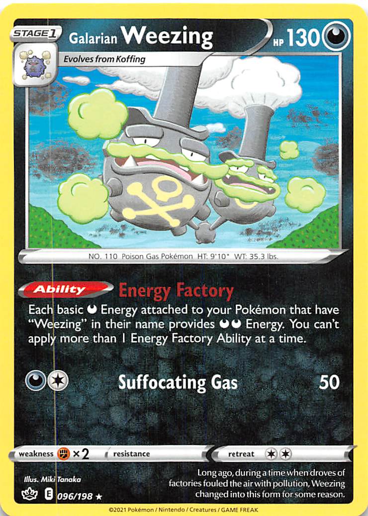 Galarian Weezing (096/198) [Sword & Shield: Chilling Reign] - Evolution TCG