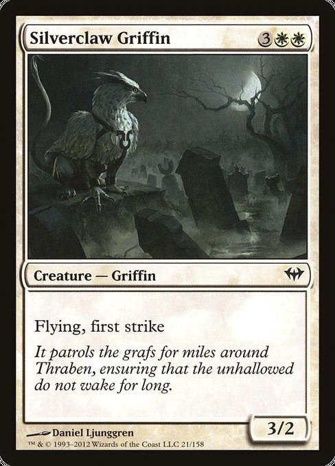 Silverclaw Griffin [Dark Ascension] - Evolution TCG