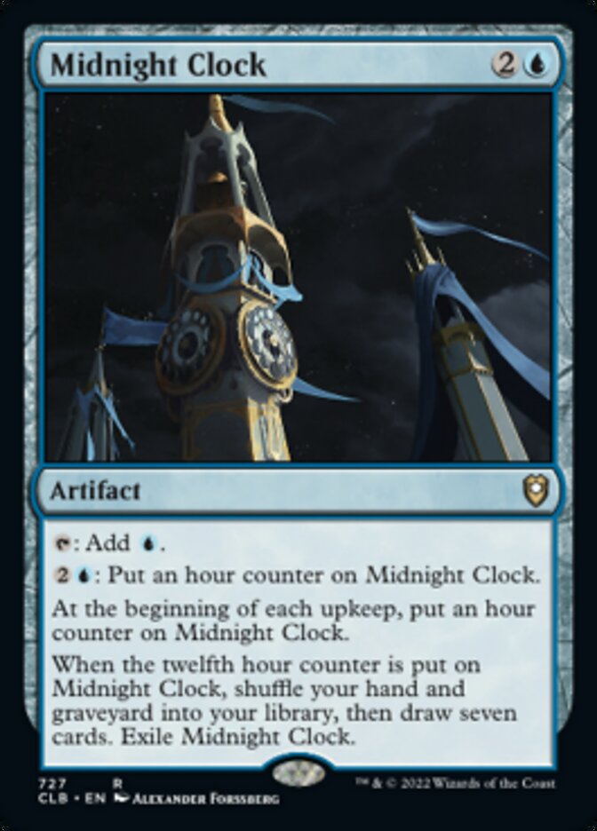 Midnight Clock [Commander Legends: Battle for Baldur's Gate] - Evolution TCG