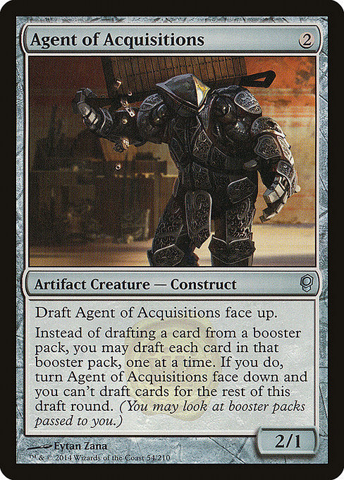 Agent of Acquisitions [Conspiracy] - Evolution TCG