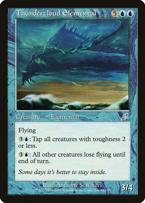 Thundercloud Elemental [Scourge] - Evolution TCG