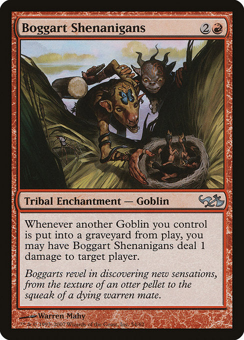 Boggart Shenanigans [Duel Decks: Elves vs. Goblins] - Evolution TCG
