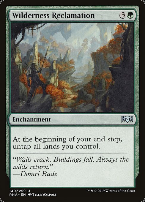 Wilderness Reclamation [Ravnica Allegiance] - Evolution TCG