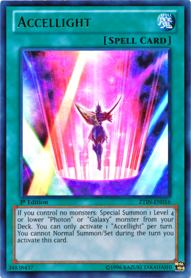 Accellight [ZTIN-EN016] Ultra Rare - Evolution TCG