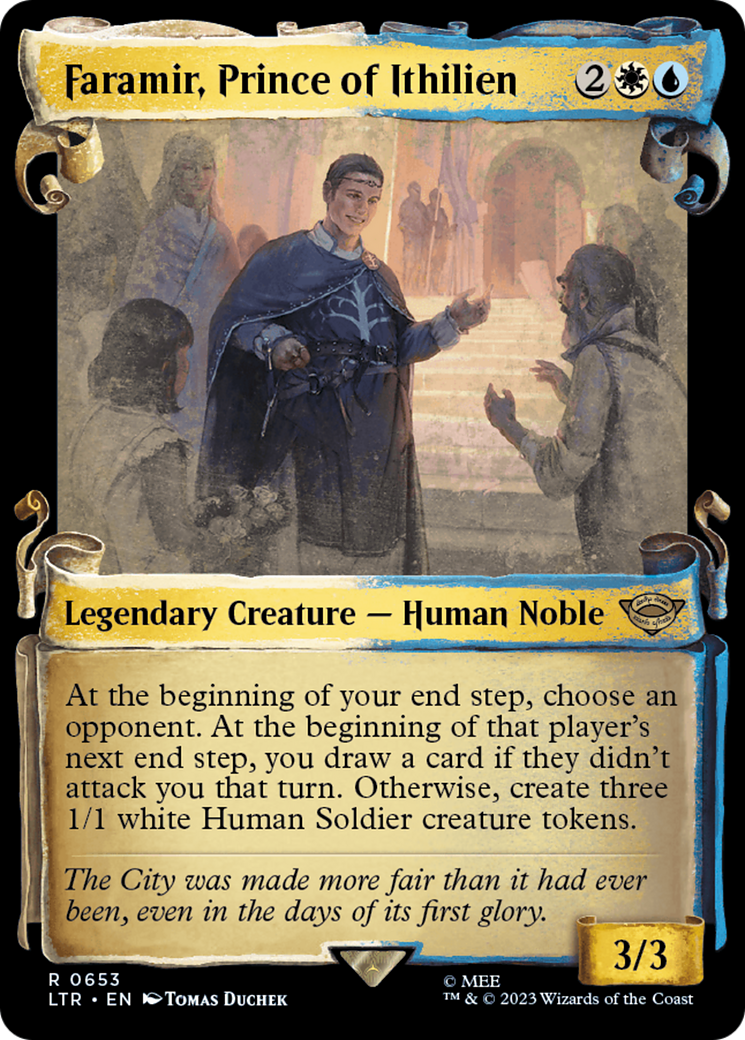 Faramir, Prince of Ithilien [The Lord of the Rings: Tales of Middle-Earth Showcase Scrolls] - Evolution TCG