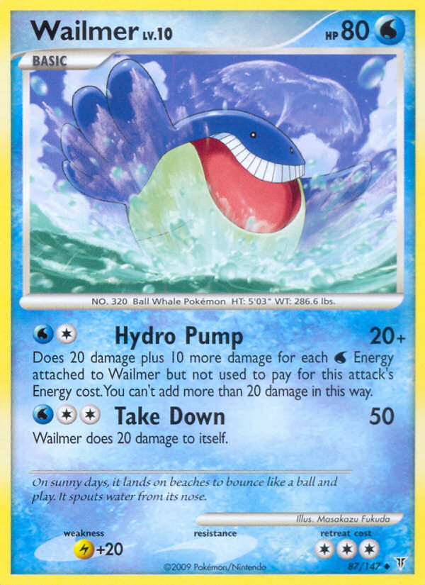 Wailmer (87/147) [Platinum: Supreme Victors] - Evolution TCG