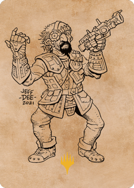 Jan Jansen, Chaos Crafter Art Card (Gold-Stamped) [Commander Legends: Battle for Baldur's Gate Art Series] - Evolution TCG