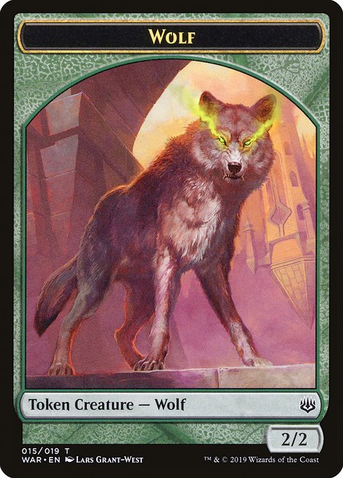 Wolf [War of the Spark Tokens] - Evolution TCG
