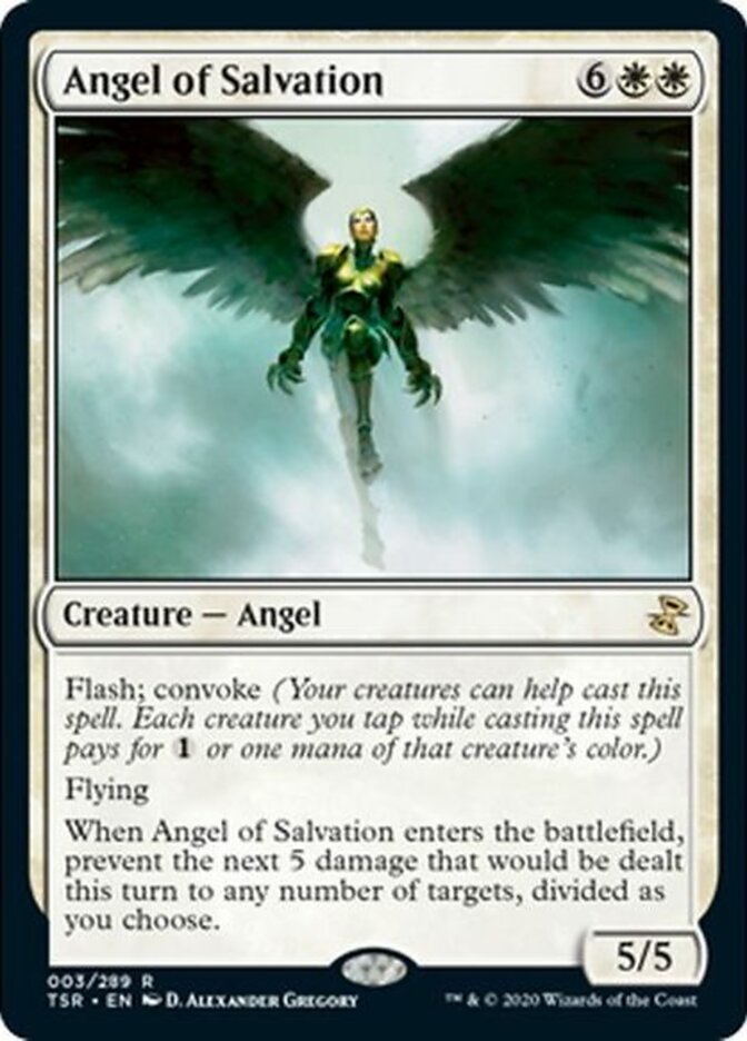 Angel of Salvation [Time Spiral Remastered] - Evolution TCG