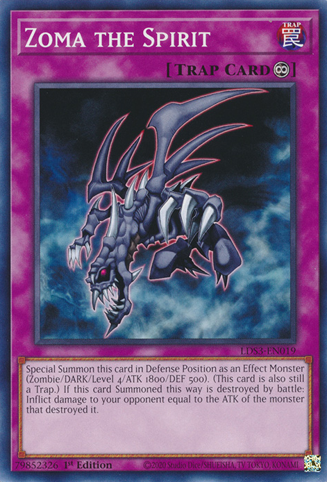 Zoma the Spirit [LDS3-EN019] Common - Evolution TCG