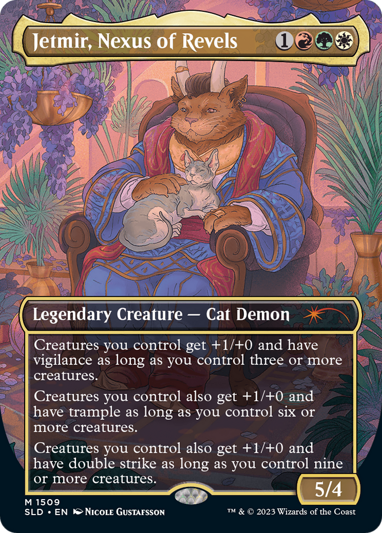 Jetmir, Nexus of Revels // Jetmir, Nexus of Revels [Secret Lair Commander Deck: Raining Cats and Dogs] - Evolution TCG