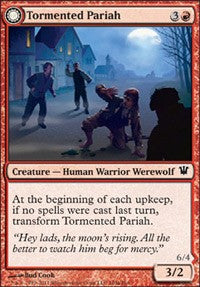 Tormented Pariah // Rampaging Werewolf [Innistrad] - Evolution TCG