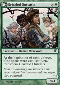 Grizzled Outcasts // Krallenhorde Wantons [Innistrad] - Evolution TCG