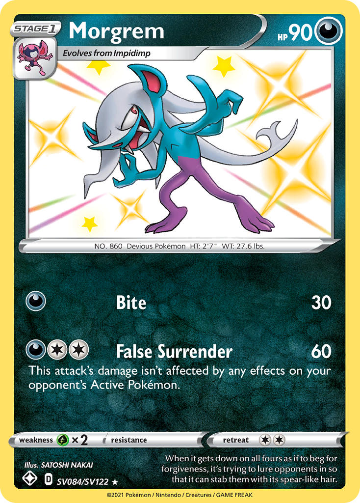 Morgrem (SV084/SV122) [Sword & Shield: Shining Fates] - Evolution TCG