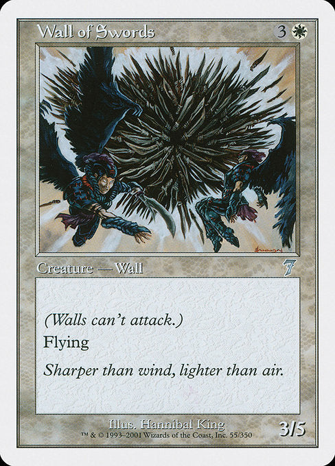 Wall of Swords [Seventh Edition] - Evolution TCG