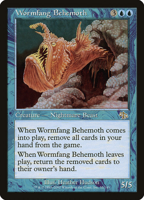 Wormfang Behemoth [Judgment] - Evolution TCG
