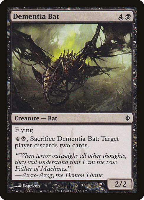 Dementia Bat [New Phyrexia] - Evolution TCG