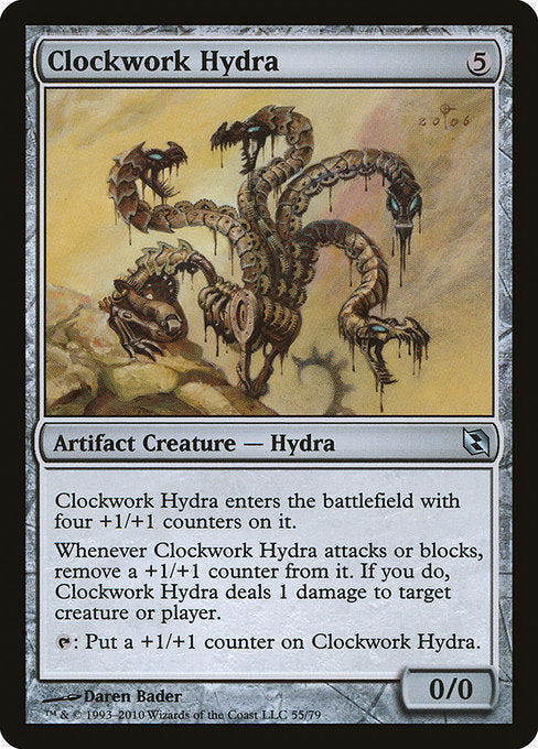 Clockwork Hydra [Duel Decks: Elspeth vs. Tezzeret] - Evolution TCG