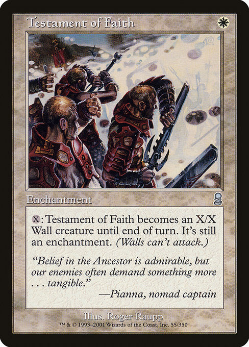 Testament of Faith [Odyssey] - Evolution TCG