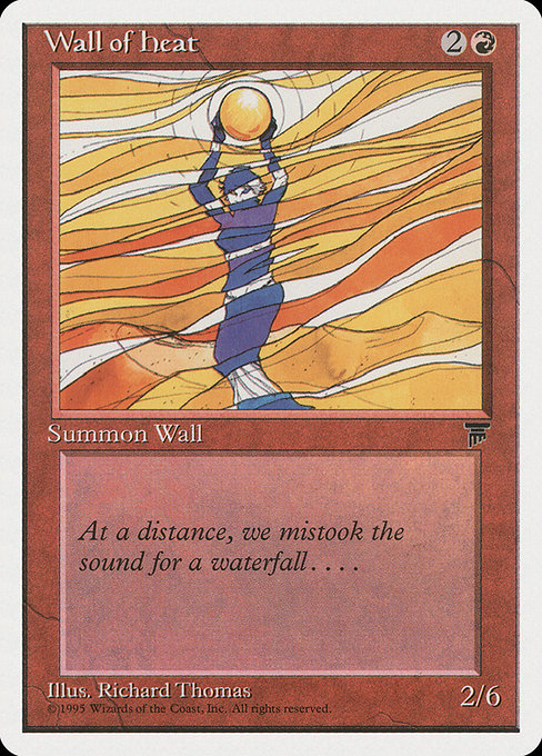 Wall of Heat [Chronicles] - Evolution TCG