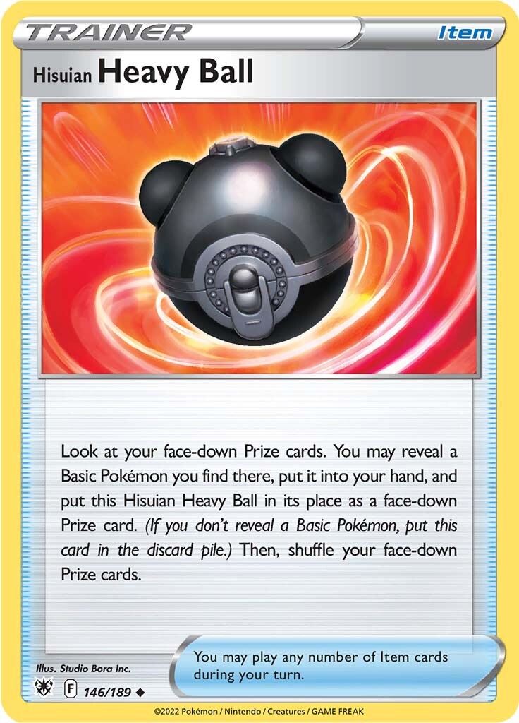 Hisuian Heavy Ball (146/189) [Sword & Shield: Astral Radiance] - Evolution TCG