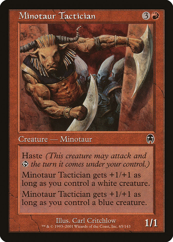 Minotaur Tactician [Apocalypse] - Evolution TCG