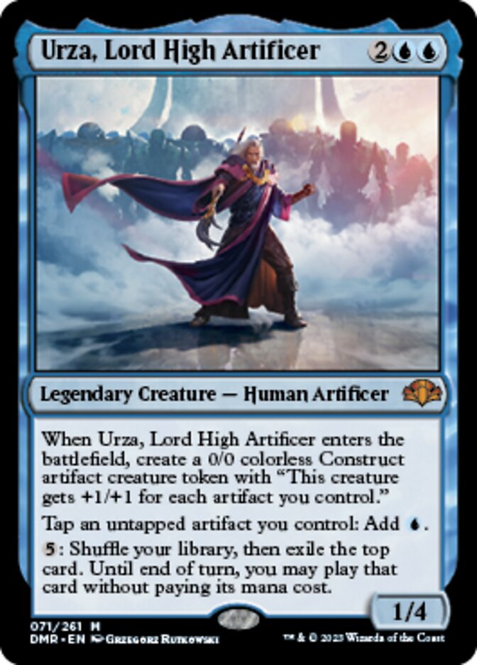 Urza, Lord High Artificer [Dominaria Remastered] - Evolution TCG