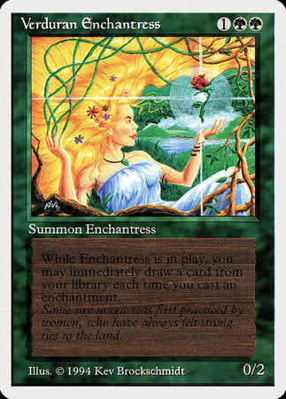 Verduran Enchantress [Summer Magic / Edgar] - Evolution TCG