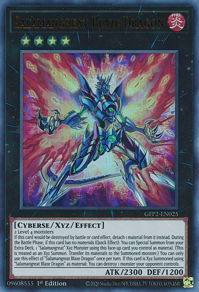 Salamangreat Blaze Dragon [GFP2-EN025] Ultra Rare - Evolution TCG