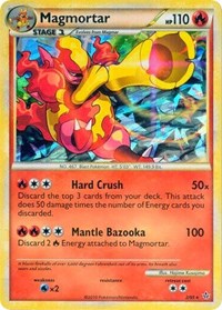 Magmortar (2/95) (Cracked Ice Holo) [HeartGold & SoulSilver: Unleashed] - Evolution TCG