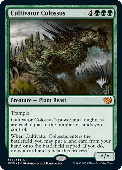 Cultivator Colossus (Promo Pack) [Innistrad: Crimson Vow Promos] - Evolution TCG