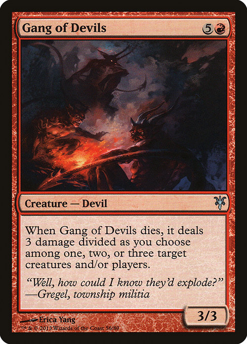 Gang of Devils [Duel Decks: Sorin vs. Tibalt] - Evolution TCG