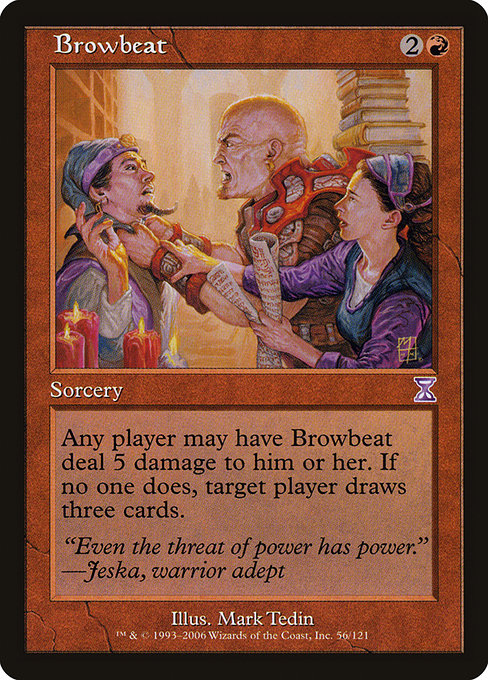 Browbeat [Time Spiral Timeshifted] - Evolution TCG