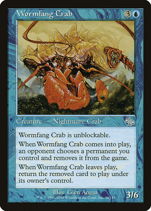 Wormfang Crab [Judgment] - Evolution TCG
