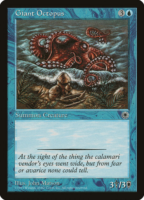 Giant Octopus [Portal] - Evolution TCG