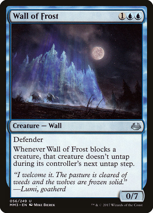 Wall of Frost [Modern Masters 2017] - Evolution TCG