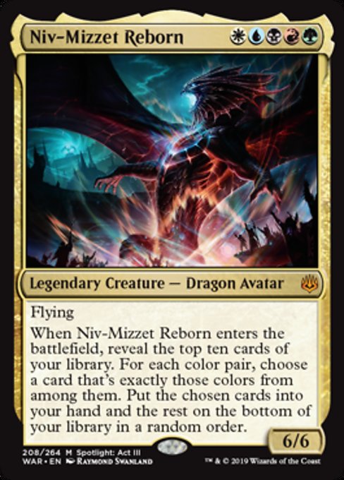 Niv-Mizzet Reborn [War of the Spark] - Evolution TCG