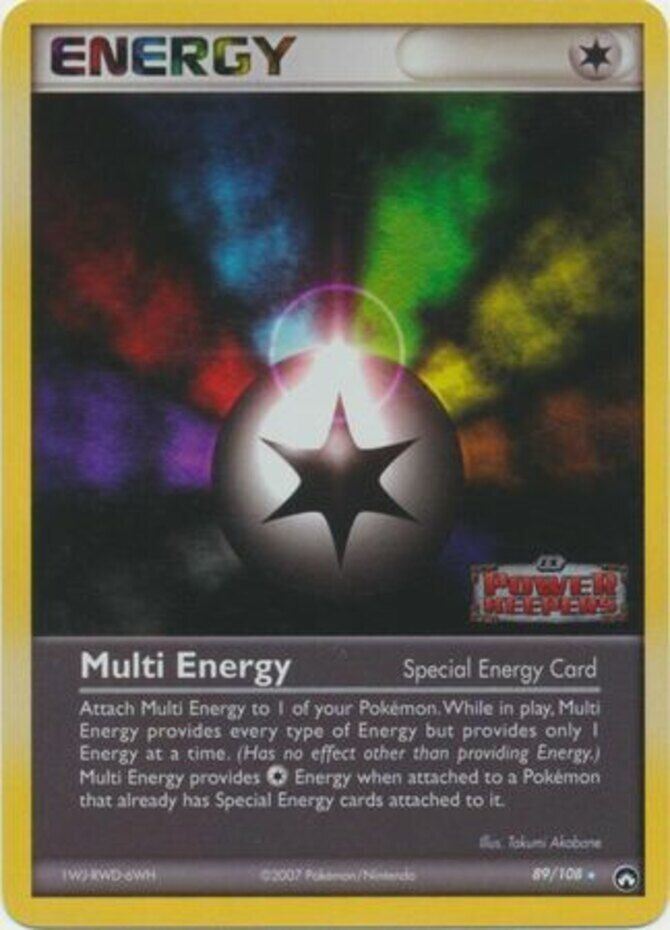 Multi Energy (89/108) (Stamped) [EX: Power Keepers] - Evolution TCG