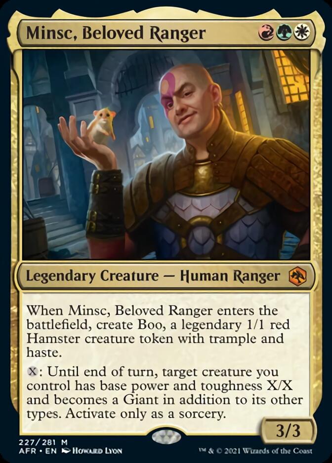 Minsc, Beloved Ranger [Dungeons & Dragons: Adventures in the Forgotten Realms] - Evolution TCG