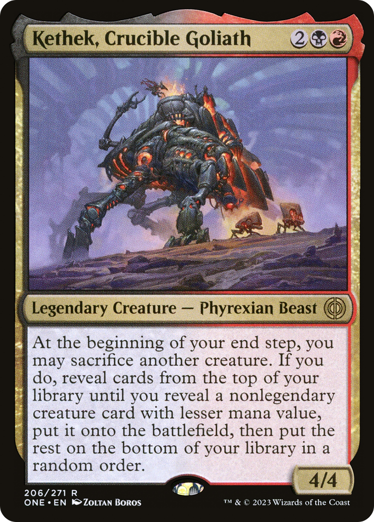 Kethek, Crucible Goliath [Phyrexia: All Will Be One] - Evolution TCG