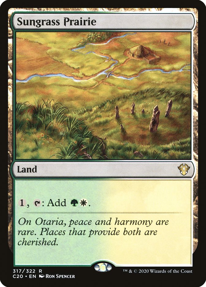 Sungrass Prairie [Commander 2020] - Evolution TCG