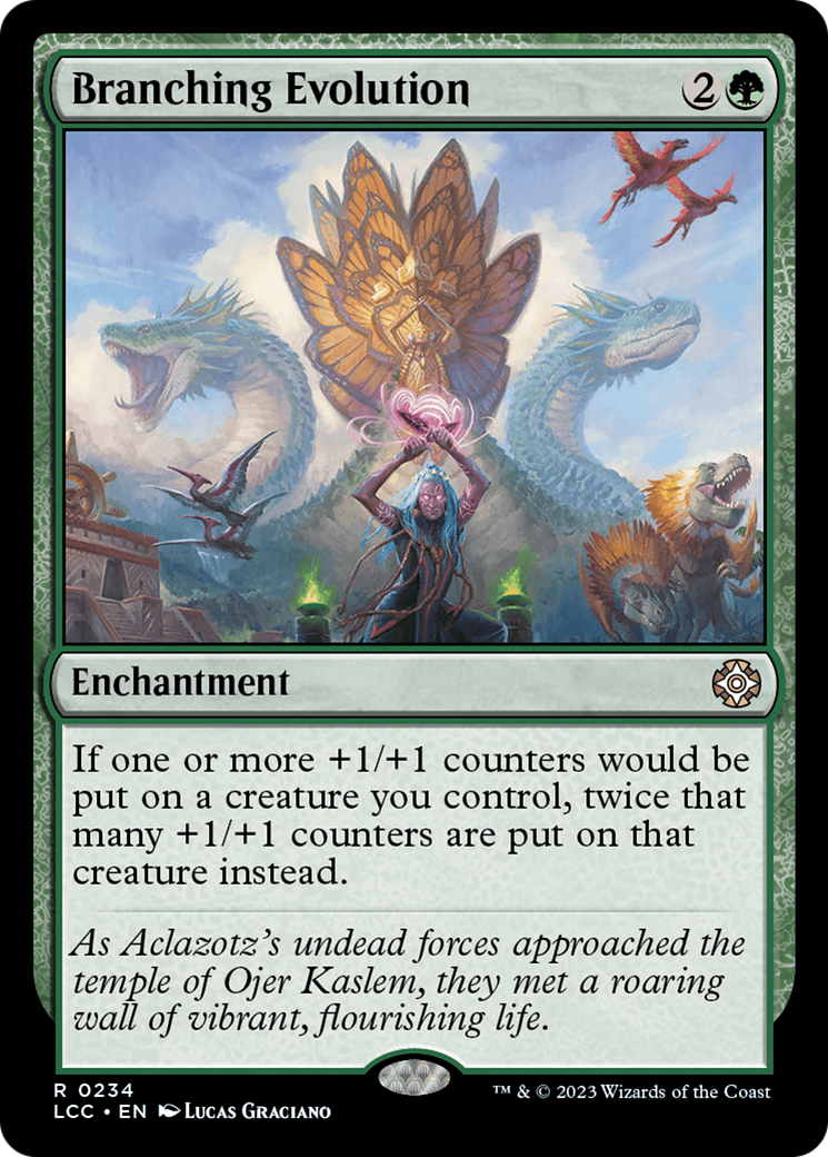 Branching Evolution [The Lost Caverns of Ixalan Commander] - Evolution TCG