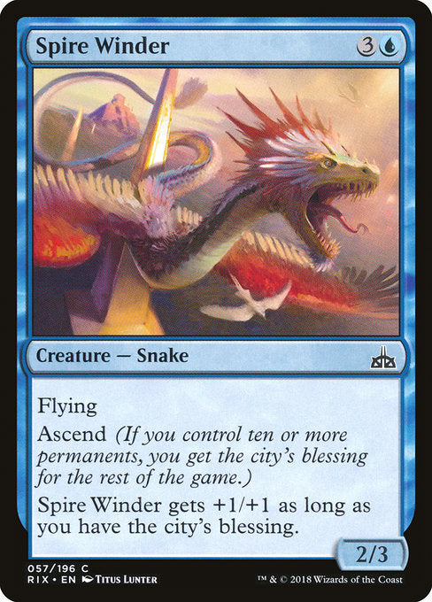 Spire Winder [Rivals of Ixalan] - Evolution TCG