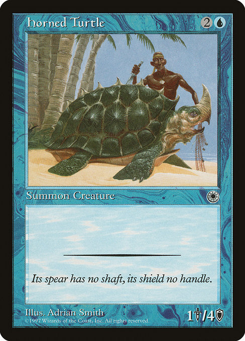 Horned Turtle [Portal] - Evolution TCG