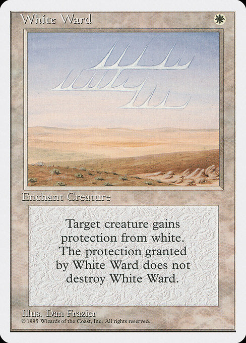 White Ward [Fourth Edition] - Evolution TCG