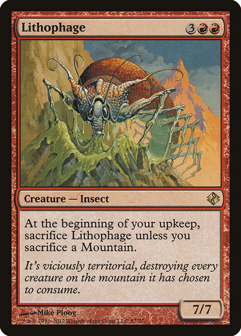 Lithophage [Duel Decks: Venser vs. Koth] - Evolution TCG