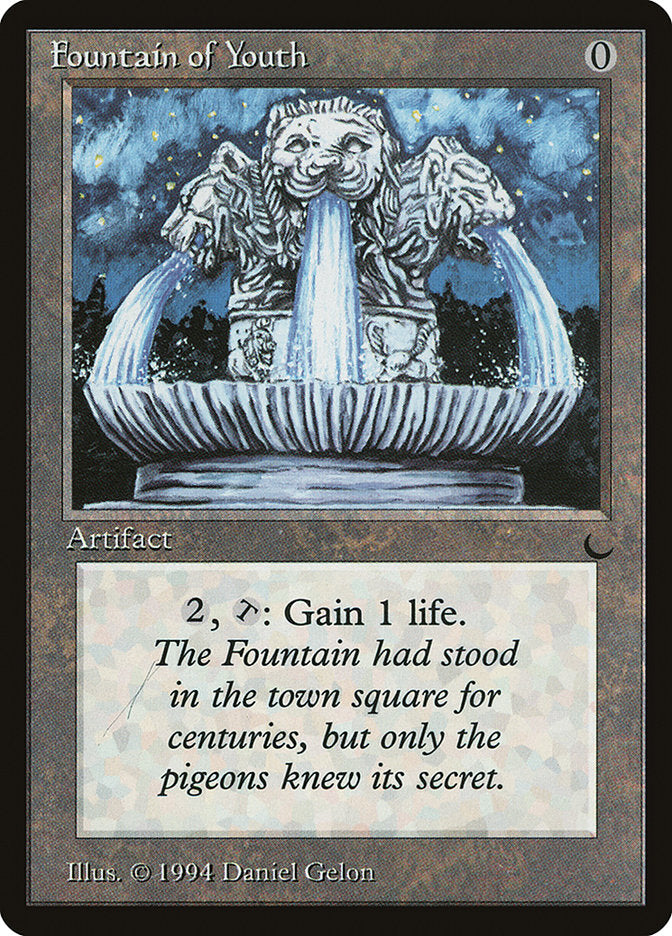 Fountain of Youth (Misprinted) [The Dark] - Evolution TCG