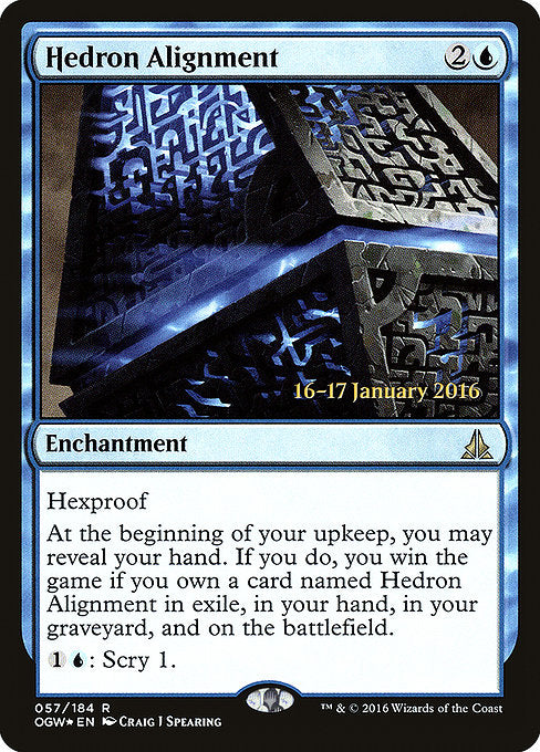 Hedron Alignment [Oath of the Gatewatch Promos] - Evolution TCG