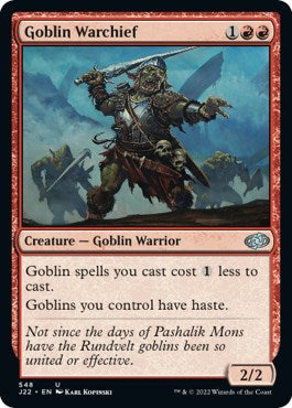 Goblin Warchief [Jumpstart 2022] - Evolution TCG
