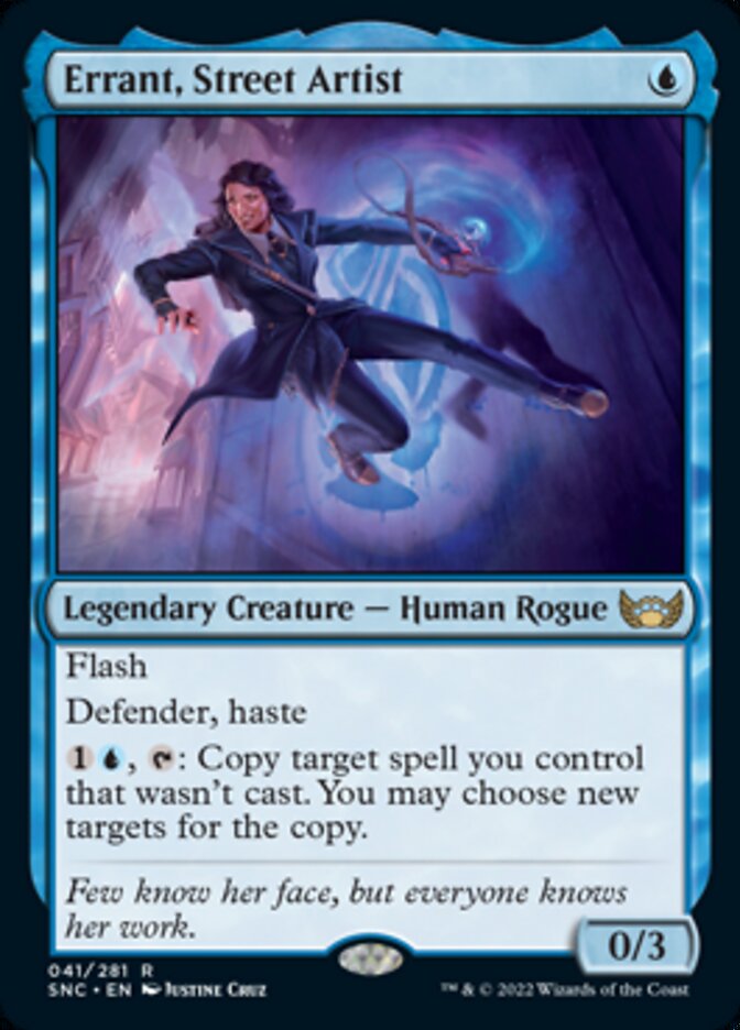 Errant, Street Artist [Streets of New Capenna] - Evolution TCG